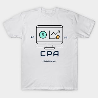 Certified Public Accountant Recognition T-Shirt